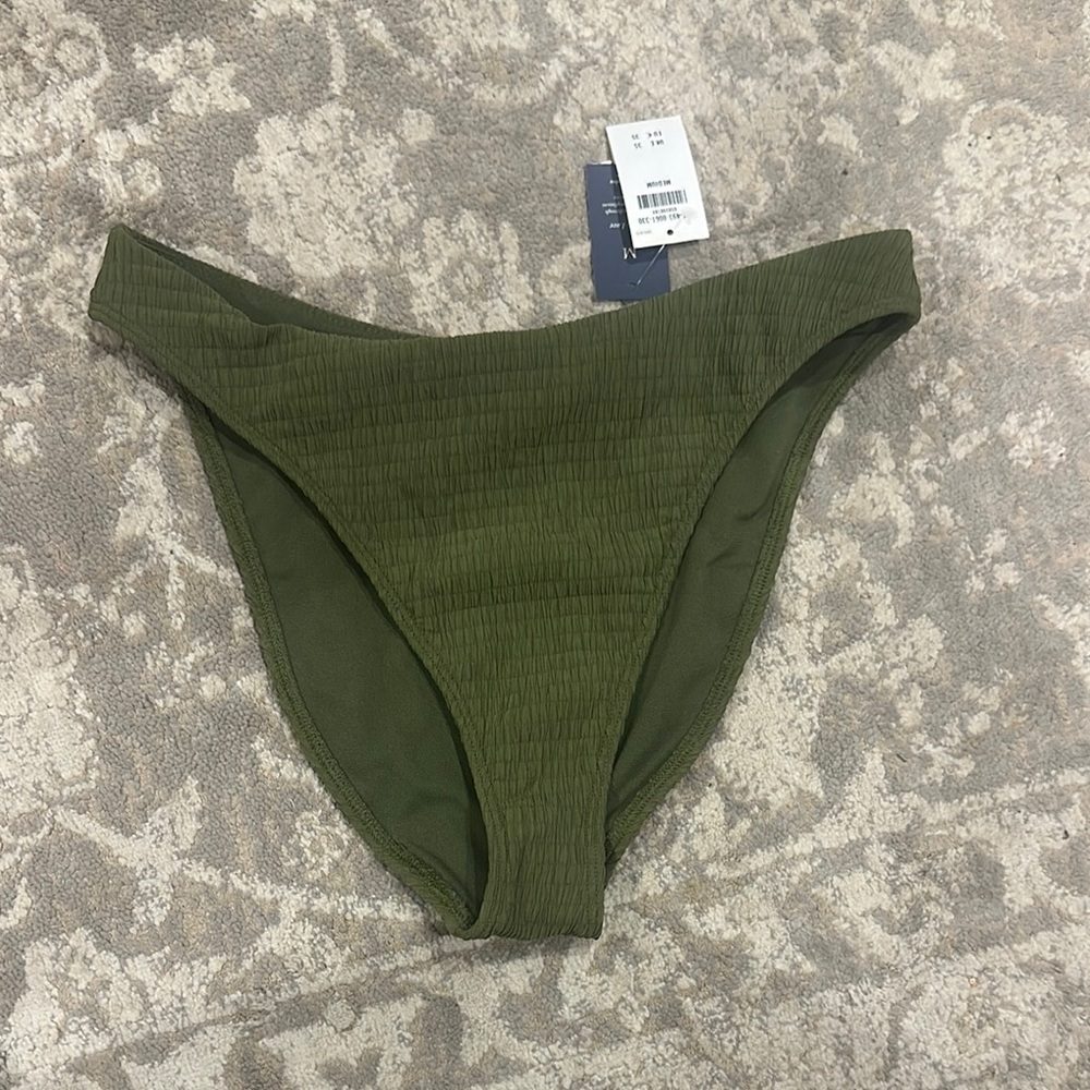 Olive Green Bikini Bottom, Abercrombie Curve Love